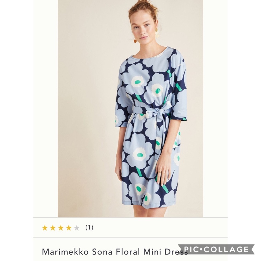 Marimekko Sona Floral Dress - Anthropologie
